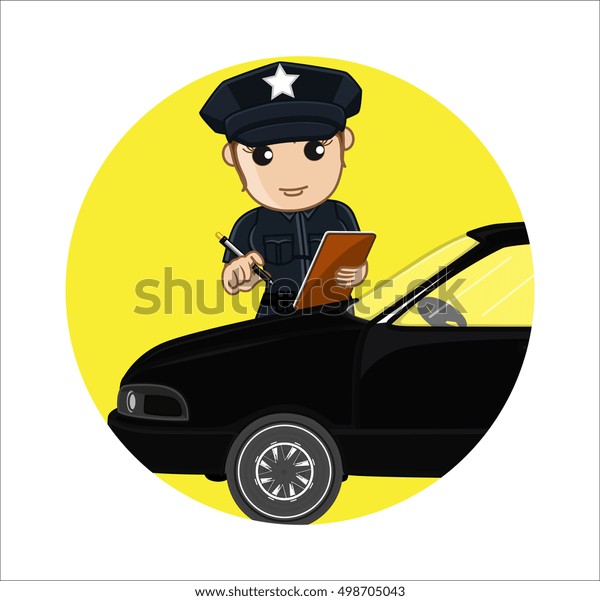 Meter Maid Issue Vector
Concept