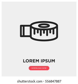 Meter measurement vector icon