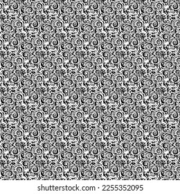 meter pattern consisting of black lines suitable for textile white background