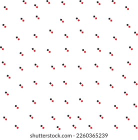 meter pattern consisting of squares suitable for textiles white background