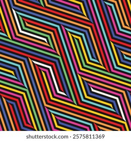 meter pattern suitable for textile in batik style-marley-line-geometric