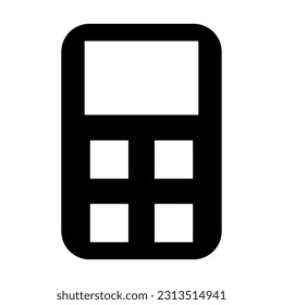 Meter Vector Glyph Icon For Personal And Commercial Use.
