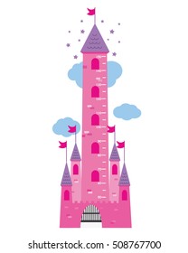 meter wall. Castle princesses.
