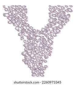 meterial pattern consisting of ethnic animal figures for the collar suitable for textiles, white background