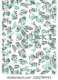 meterial pattern consisting of ethnic figures suitable for textiles white background