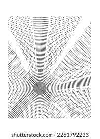 meterial pattern consisting of ethnic lines suitable for textile white background