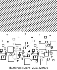 meterial pattern consisting of ethnic lines suitable for textile white background