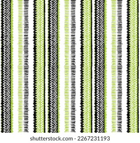meterial pattern consisting of ethnic lines suitable for textile white background