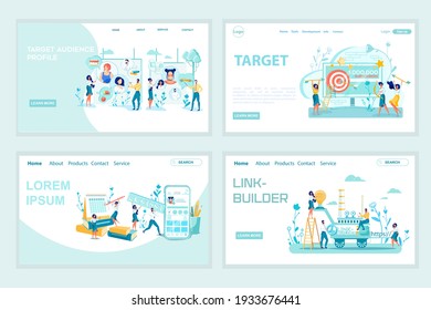 Method for Driving Sales. Professional SMM Team Creating Target Customers and Website Link Profiles for Product Promotion Campaign. Hitting Target with Million Subscribers. Set Four Landing Pages.