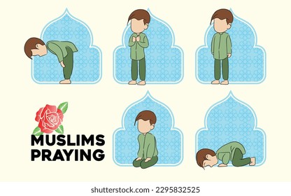 The method of praying for Muslims