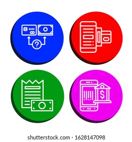 method simple icons set. Contains such icons as Payment method, can be used for web, mobile and logo