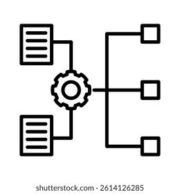 Methodology Icon Element for Design