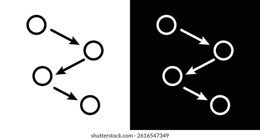 Methodology icon icons and symbol set. trendy illustration
