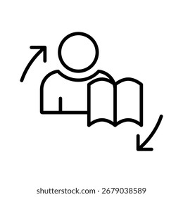 Methodology line icon vector collection