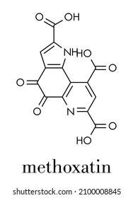 Methoxatin Redox Cofactor Molecule. Skeletal Formula.