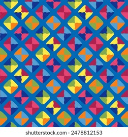 A meticulously crafted vector file showcasing an elaborate geometric pattern with interconnected shapes and symmetrical precision, tailored for versatile design applications and digital artwork.