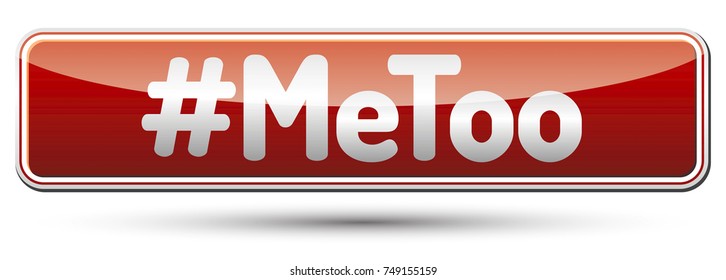 #MeToo - red banner with shadow