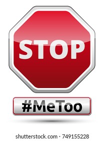#MeToo - STOP traffic sign