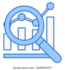 Metrics icon in Blue style.