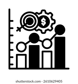 Metrics Icon Element for Design