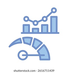 Metrics Icon Element For Design