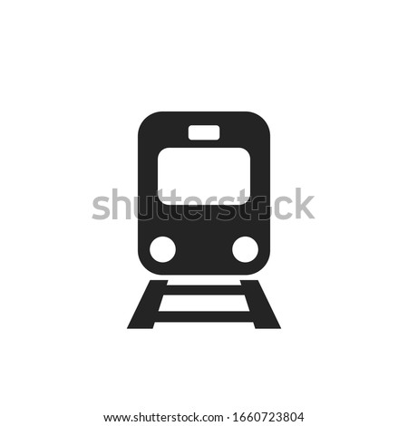 Metro icon on white background. Vector illustration.