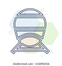 Metro icon vector can be used as png, Metro