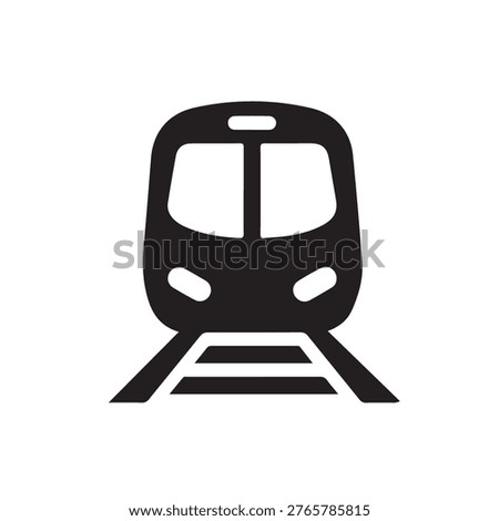 Metro icon Vector illustration. EPS 10.