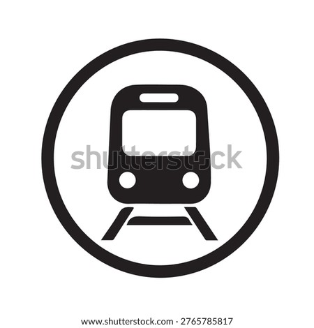 Metro icon Vector illustration. EPS 10.