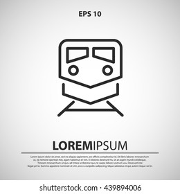 metro line icon