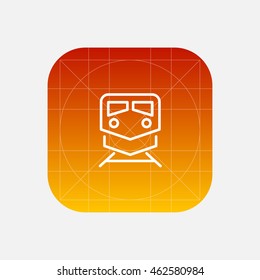 metro line icon