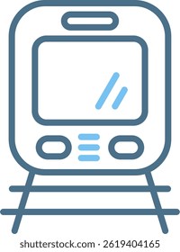 Metro Line Two Colour Icon