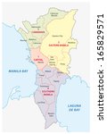 metro manila administrative map