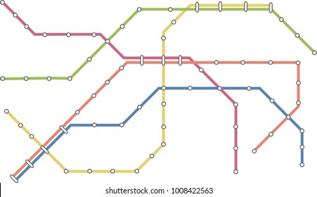 Metro Subway Map