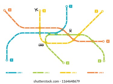 Metro Subway Map