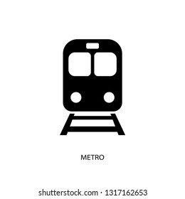 Metro vector icon