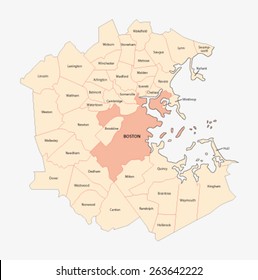 metro-boston area map svg