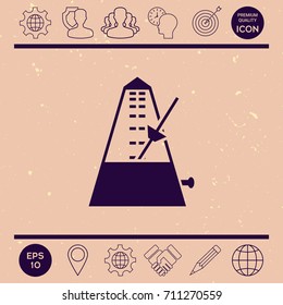 Metronome icon