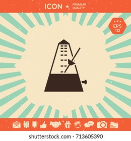 Metronome icon