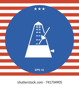 Metronome icon