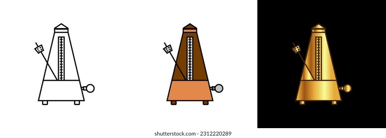 Metronome icon representing precise timekeeping and rhythmic guidance for musicians during practice and performance.