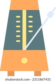 Metronome icon vector image. Suitable for mobile application web application and print media.