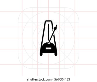 Metronome with pendulum