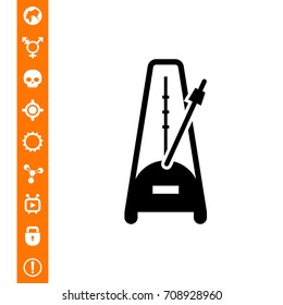 Metronome with pendulum