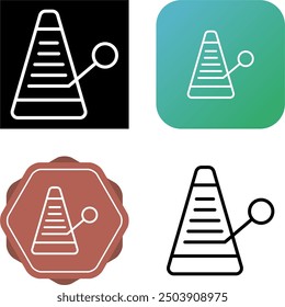 Metronome Unique Vector Icon Illustration