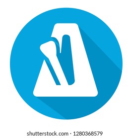 Metronome  vector icon illustration