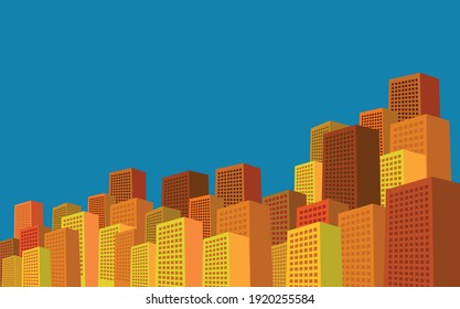 metropolitan building illustration, vector illustration
