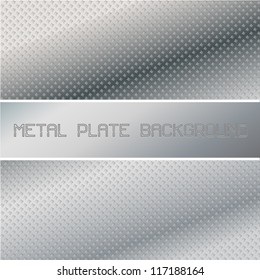 Mettallic plate texture