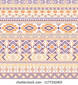 Mexican american indian pattern tribal ethnic motifs geometric vector background. Bohemian native american tribal motifs clothing fabric ethnic traditional design. Mayan clothes pattern design.