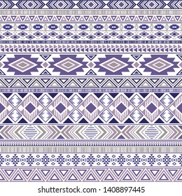 Mexican american indian pattern tribal ethnic motifs geometric seamless background. Cool native american tribal motifs textile print ethnic traditional design. Mayan clothes pattern design.